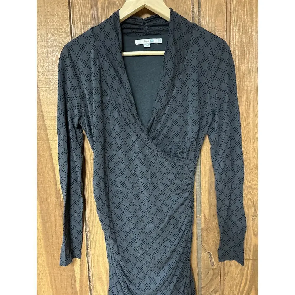 Witchy Goth Dark Academia‎ Body Con Faux Wrap Women’s Dress Boden Size US6
